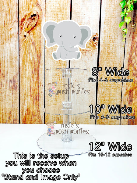 Jungle Safari Birthday Theme | Safari Cupcake Stand | Jungle Theme Cupcake Stand | Cupcake Toppers | Safari Jungle Baby Shower or Birthday