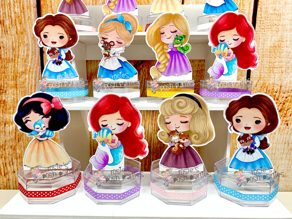 Little Princess Birthday Theme Favors | Candy Jar Favor | Princess Theme | Princess Party | Princess Baby Shower | Party Favor | SET OF 12