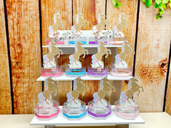 Unicorn Theme Favors | Unicorn Baby Shower Candy Jar Favors | Unicorn Birthday Theme | Candy Jar Favors | Unicorn Rainbow Party SET OF 12