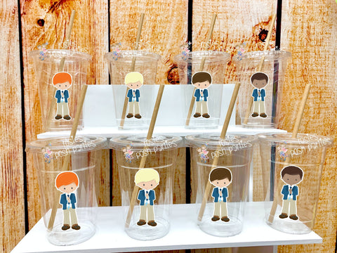 First Communion Theme | Boy Communion Party Favors | Communion Cup and Straws | Recuerdo Primera Comunion | Boy First Communion Variety