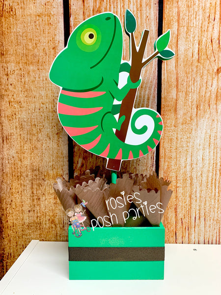 Reptile Theme | Reptile Birthday Party Decoration | Snake Reptile Theme | Birthday Party Centerpiece | Reptile Snake Turtle INDIVIDUAL