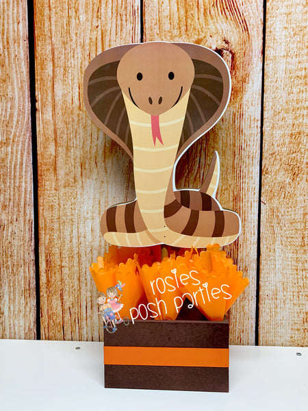 Reptile Theme | Reptile Birthday Party Decoration | Snake Reptile Theme | Birthday Party Centerpiece | Reptile Snake Turtle INDIVIDUAL