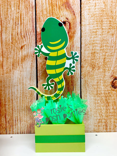 Reptile Theme | Reptile Birthday Party Decoration | Snake Reptile Theme | Birthday Party Centerpiece | Reptile Snake Turtle INDIVIDUAL