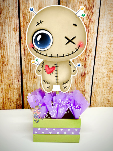 Halloween Costume Party Centerpieces Halloween Theme Birthday Decoration Halloween Witch Frankenstein Ghost Party Decor Monsters SET OF 6