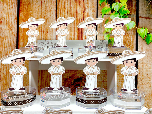 Charro Communion | Charro First Birthday | Charro Theme | Mariachi Theme Birthday Candy Jar Favor | Charro Favor | Communion Theme SET OF 12