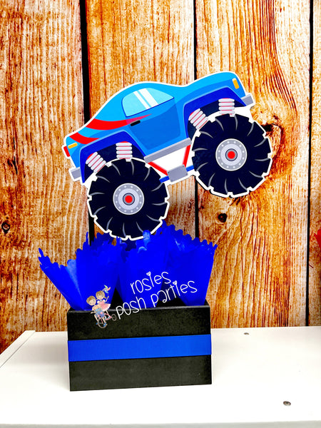Monster Truck Theme | Monster Truck Birthday | Monster Truck Centerpiece Decoration | Truck Party Decor | Boy Theme | Jam Birthday SET OF 6