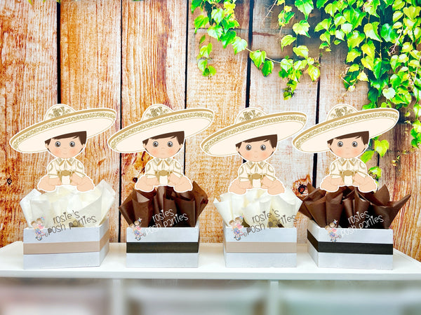 Charro Baptism | Charro Birthday Theme | Charro Mariachi Theme Bautizo Centerpiece | Charro Decoration | Charro Bautizo Party INDIVIDUAL