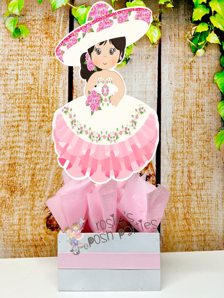 Charra First Communion | Charra Birthday Theme | Charra Mariachi Theme Communion Centerpiece | Charra Decoration | Charra Party INDIVIDUAL
