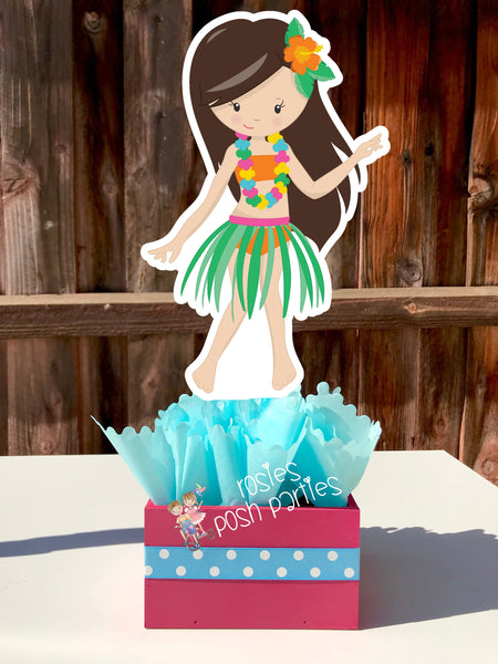 Luau Theme | Hawaiian Birthday Party | Luau Centerpiece Decoration | Luau Baby Shower | Hawaiian Theme Party | Hawaiian Decor INDIVIDUAL