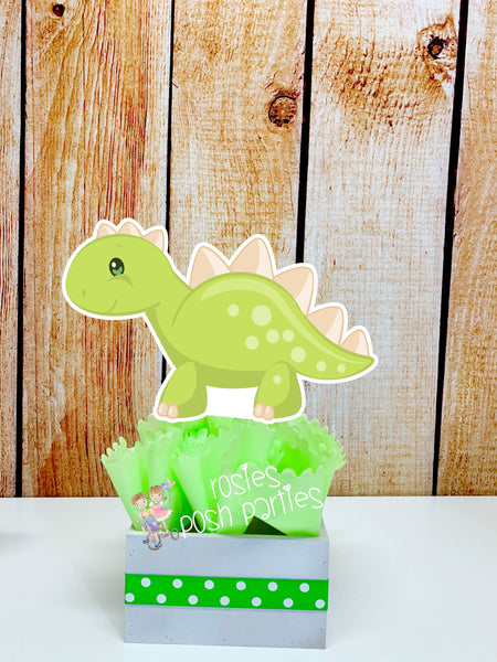 Pink Dinosaur Theme | Girl Dinosaur Birthday | Dinosaur Centerpiece Decoration | Pink Girly Dinosaur Birthday Decoration | Dino INDIVIDUAL