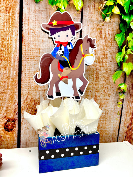 Wild West Cowboy Theme | Cowboy Birthday Centerpiece | Western Decoration | Western Cowboy Birthday | Wild West Theme Decoration INDIVIDUAL