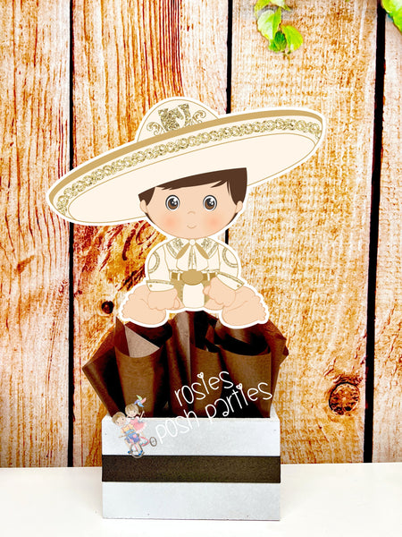 Charro Baptism | Charro Birthday Theme | Charro Mariachi Theme Bautizo Centerpiece | Charro Decoration | Charro Bautizo Party INDIVIDUAL