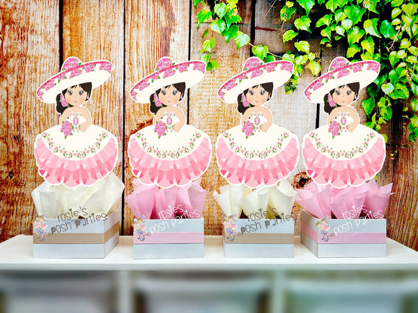 Charra First Communion | Charra Birthday Theme | Charra Mariachi Theme Communion Centerpiece | Charra Decoration | Charra Party INDIVIDUAL
