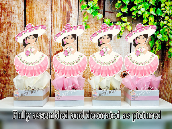 Charra First Communion | Charra Birthday Theme | Charra Mariachi Theme Communion Centerpiece | Charra Decoration | Charra Party INDIVIDUAL
