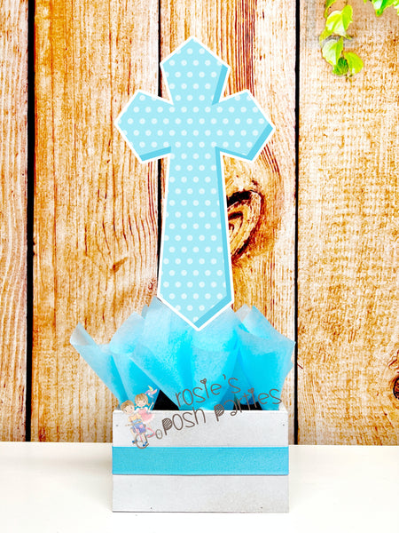 Christening Baptism centerpieces | Blonde Baptism Angel | Christening Decoration | Baptism Religious Theme Centerpiece Decoration INDIVIDUAL