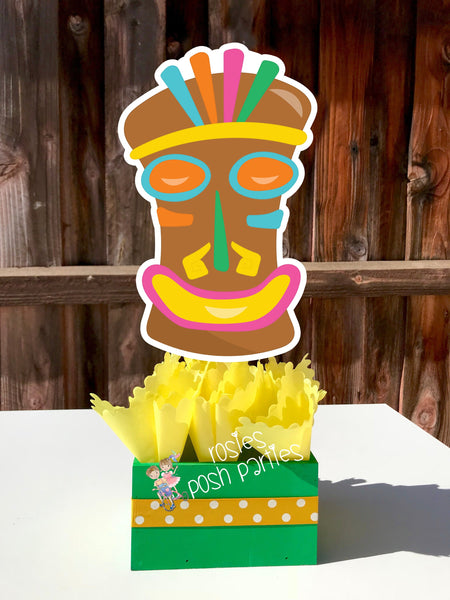 Luau Theme | Hawaiian Birthday Party | Luau Centerpiece Decoration | Luau Baby Shower | Hawaiian Theme Party | Hawaiian Decor INDIVIDUAL
