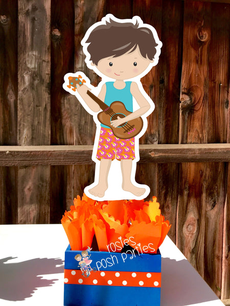 Luau Theme | Hawaiian Birthday Party | Luau Centerpiece Decoration | Luau Baby Shower | Hawaiian Theme Party | Hawaiian Decor INDIVIDUAL