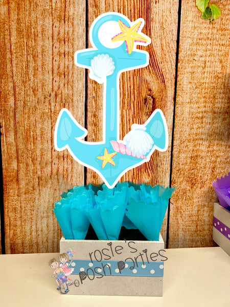 Mermaid Theme | Mermaid Baby Shower | Mermaid Birthday Party Centerpiece Decoration | Under The Sea Theme | Baby Shower | Mermaid INDIVIDUAL