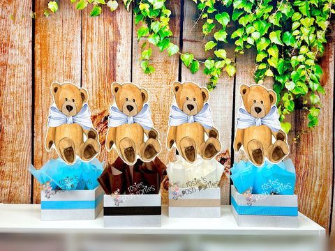 Bear Baby Shower | Bear Gender Reveal | Bear Theme | Bear Centerpiece | Can Bearly Wait Shower | Beary Baby Shower Party Theme INDIVIDUAL