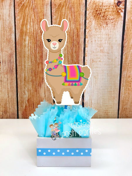 Llama Birthday Theme Centerpiece Decoration | Llama Theme | Llama Centerpiece | Alpaca Theme Baby Shower Party Centerpiece Decor INDIVIDUAL