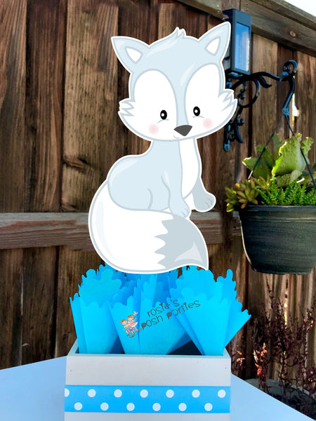 Arctic Theme | Arctic Baby Shower Centerpiece | Arctic Birthday Party Theme Decoration | Winter Onederland Theme Centerpiece INDIVIDUAL