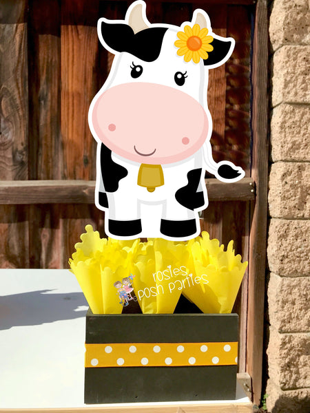 Pink Farm Theme | Girl Farm Birthday | Pink Farm Party | Farm Centerpiece Decoration | Farm Decoration | Farm Animal | Girl Theme INDIVIDUAL