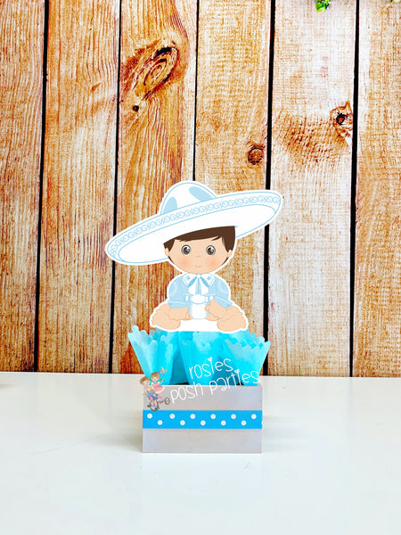 Charro Baby Baptism | Charro Birthday Theme | Charro Mariachi Theme Centerpiece | Charro Decoration | Charro Bautizo Baptism INDIVIDUAL