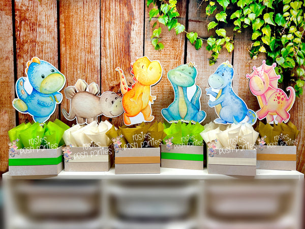 Dinosaur birthday party Dinosaur centerpiece Dinosaur party decoration Favors Rex Birthday wood guest table centerpiece decoration SET OF 6