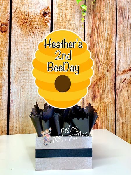 Bumble Bee Theme | Bumble Bee Baby Shower | Bumble Bee Birthday Party | Baby Shower Theme | Bumble Bee Party | Beeday Babee Theme | SET OF 4