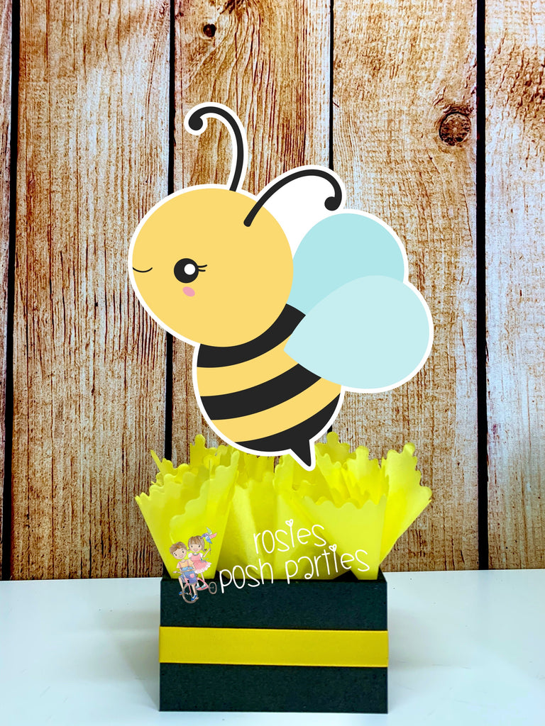 honey bumble bee/ bee centerpieces stick/ bee decoration/ bee