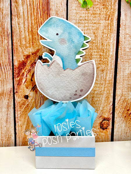 Dinosaur Theme | Dinosaur Birthday Decoration | Watercolor Dinosaur Theme Baby Shower | Centerpiece Decoration | Dinosaur Theme INDIVIDUAL