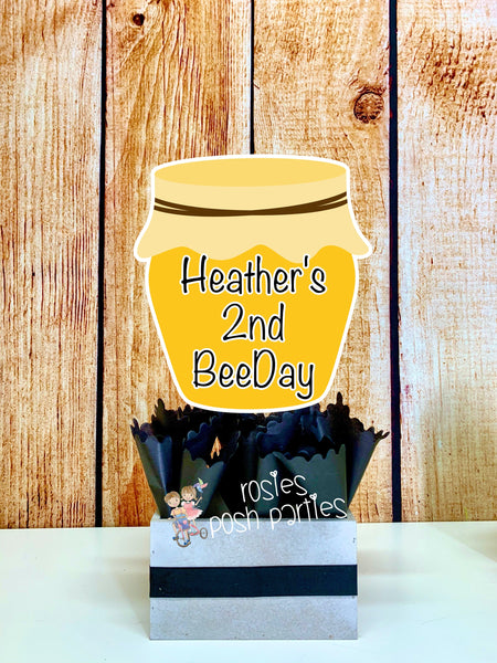 Bumble Bee Theme | Bumble Bee Baby Shower | Bumble Bee Birthday Party | Baby Shower Theme | Bumble Bee Party | Beeday Babee Theme | SET OF 4