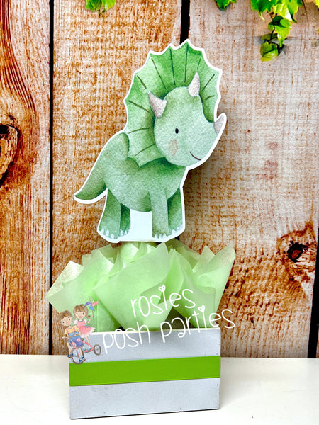 Dinosaur Theme | Dinosaur Birthday Decoration | Watercolor Dinosaur Theme Baby Shower | Centerpiece Decoration | Dinosaur Theme INDIVIDUAL