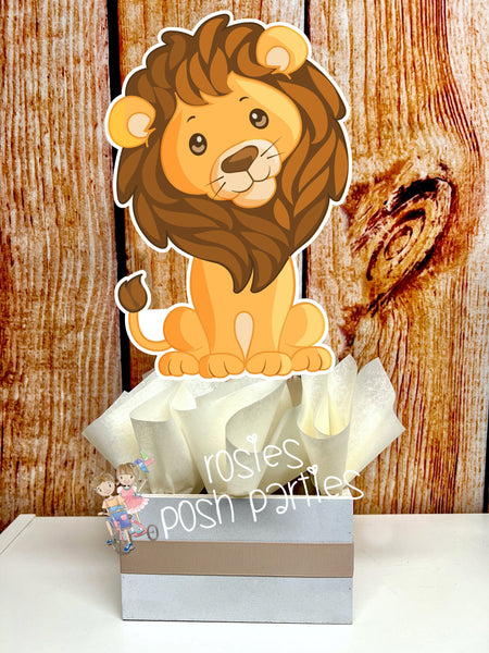 Safari Jungle Theme | Tropical Safari Baby Shower | Safari Baby Shower Centerpiece | Jungle Birthday Theme Decoration | Tropical SET OF 5