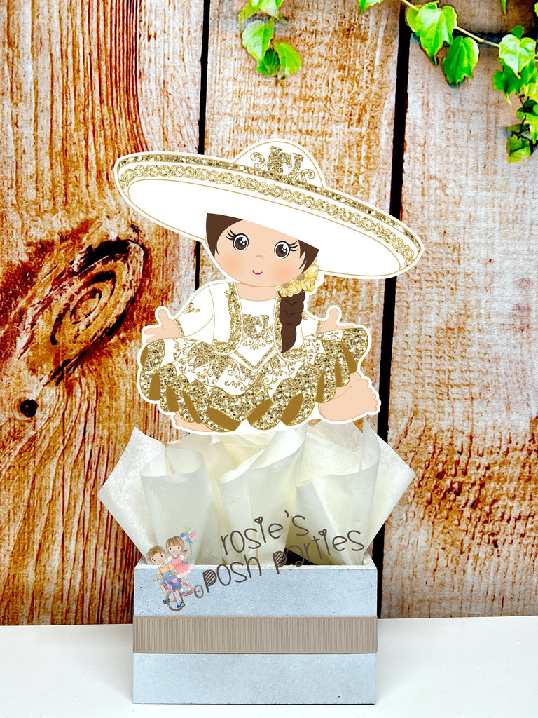 Charro Baptism Charra Birthday Theme Charro Mariachi Theme Bautizo Centerpiece Charra Decoration Charro Bautizo Party INDIVIDUAL
