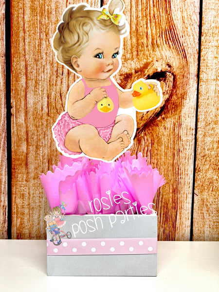 Rubber Duck Baby Shower | Rubber Duck Birthday Theme | Yellow Duck Decoration | Rubber Duck Party Decoration | Rubber Ducky Theme INDIVIDUAL