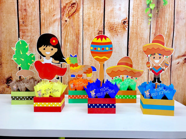 Mexican Fiesta Birthday Fiesta Mexicana Party decoration centerpiece Party decoration Mexican Party Fiesta Cinco de Mayo Theme INDIVIDUAL
