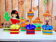 Mexican Fiesta Birthday Fiesta Mexicana Party decoration centerpiece Party decoration Mexican Party Fiesta Cinco de Mayo Theme INDIVIDUAL
