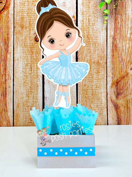 ballerina theme centerpiece decoration