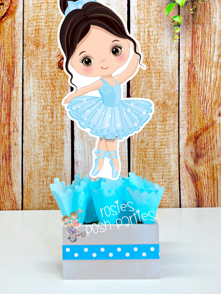 ballerina theme centerpiece decoration